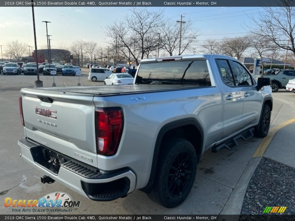 2019 GMC Sierra 1500 Elevation Double Cab 4WD Quicksilver Metallic / Jet Black Photo #2
