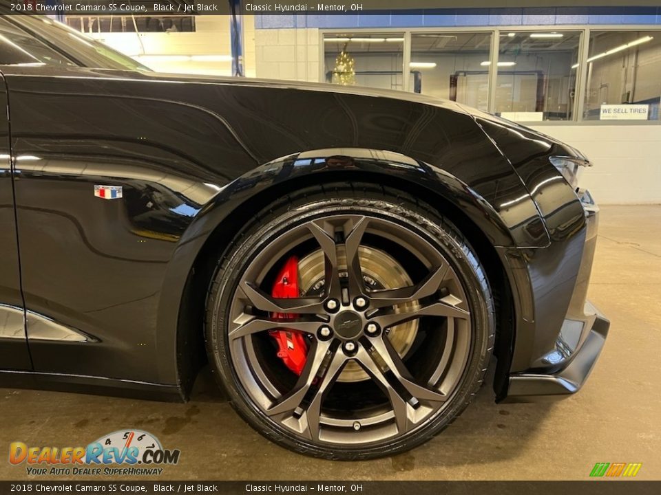 2018 Chevrolet Camaro SS Coupe Black / Jet Black Photo #2