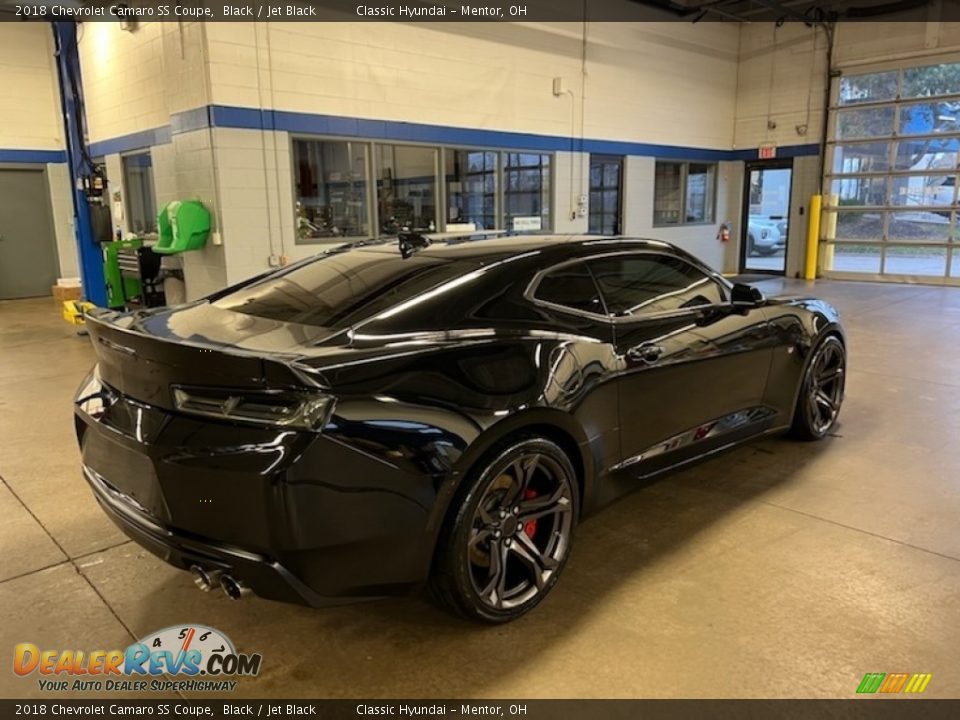 2018 Chevrolet Camaro SS Coupe Black / Jet Black Photo #4