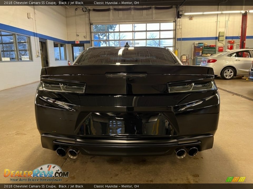2018 Chevrolet Camaro SS Coupe Black / Jet Black Photo #5