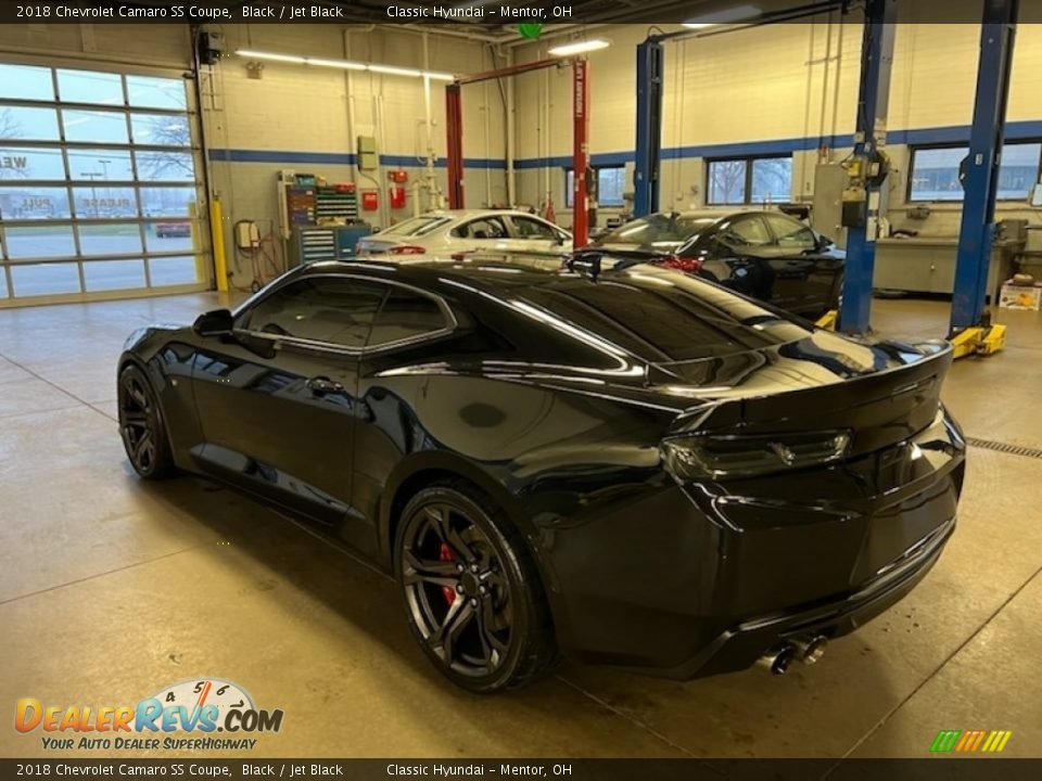 2018 Chevrolet Camaro SS Coupe Black / Jet Black Photo #6