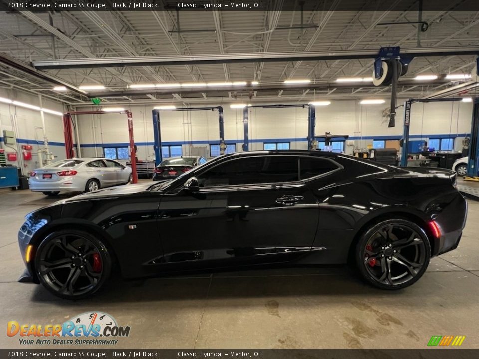 2018 Chevrolet Camaro SS Coupe Black / Jet Black Photo #7