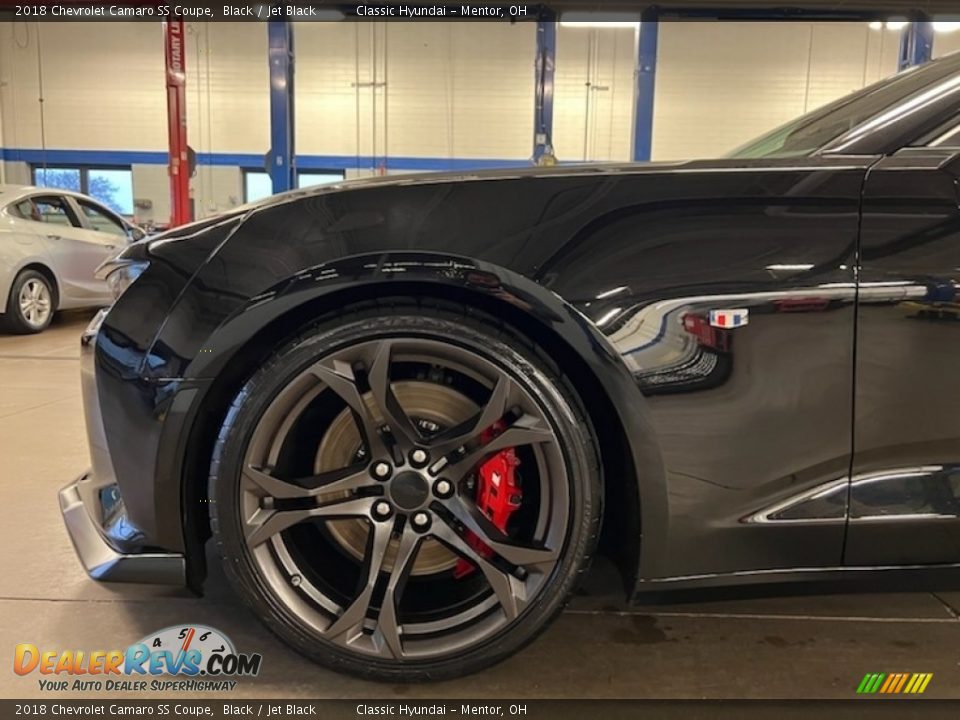 2018 Chevrolet Camaro SS Coupe Black / Jet Black Photo #8