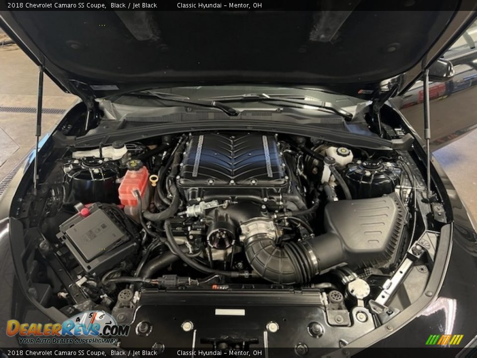 2018 Chevrolet Camaro SS Coupe Black / Jet Black Photo #11