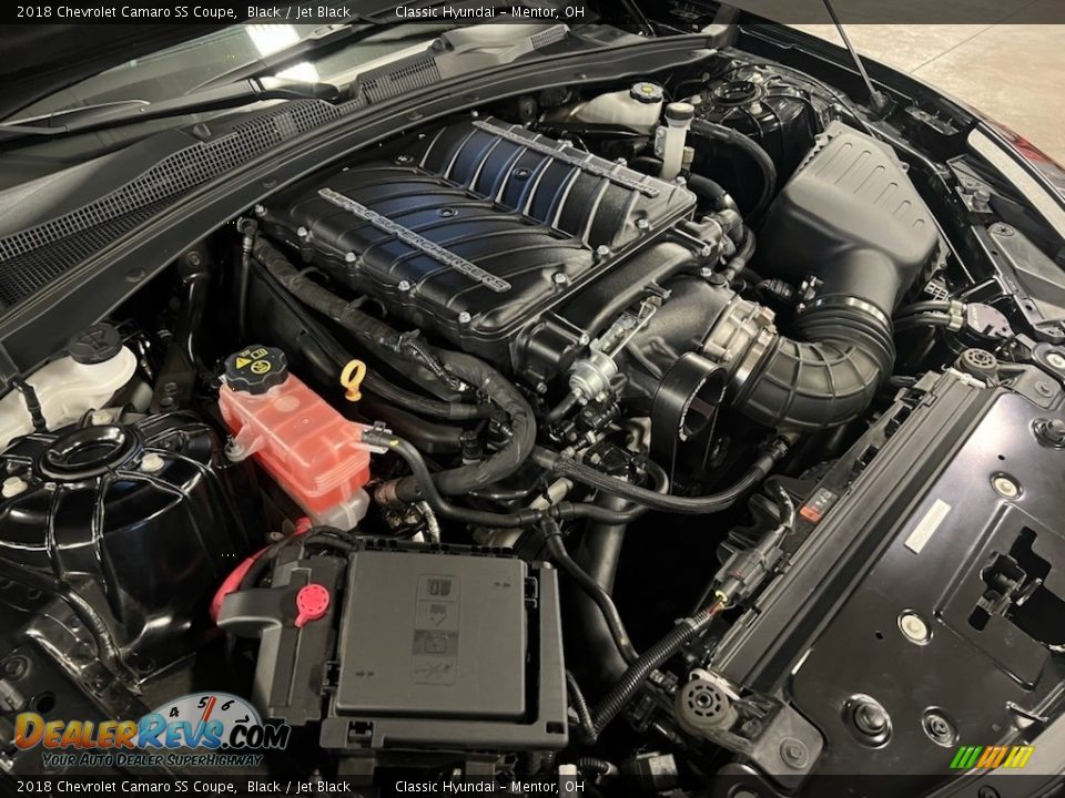 2018 Chevrolet Camaro SS Coupe Black / Jet Black Photo #12