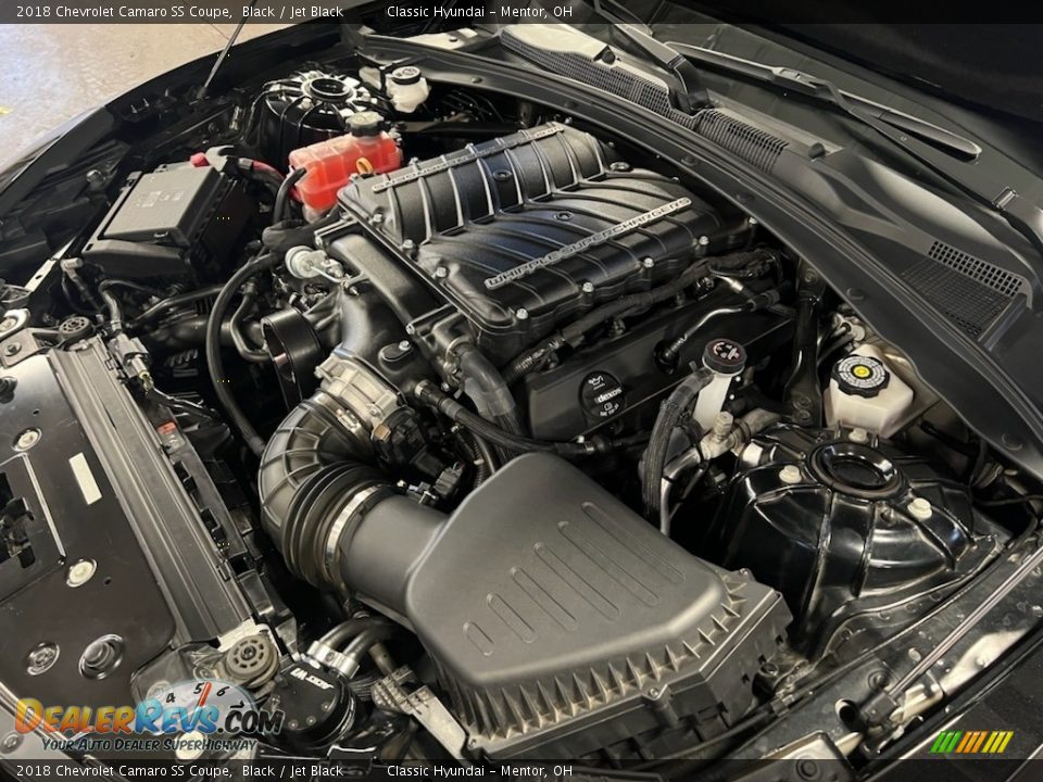 2018 Chevrolet Camaro SS Coupe Black / Jet Black Photo #13