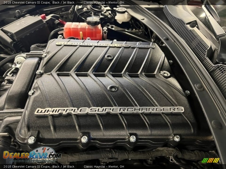 2018 Chevrolet Camaro SS Coupe Black / Jet Black Photo #14