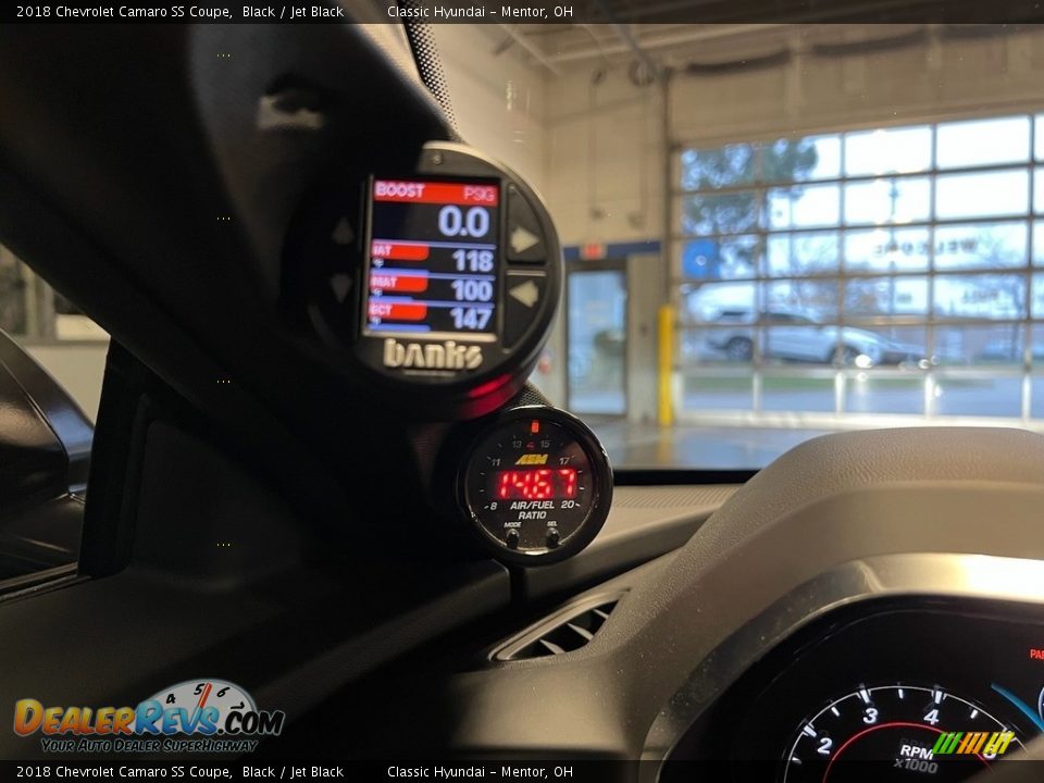 2018 Chevrolet Camaro SS Coupe Black / Jet Black Photo #17