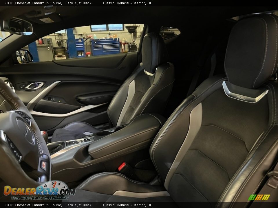 2018 Chevrolet Camaro SS Coupe Black / Jet Black Photo #19