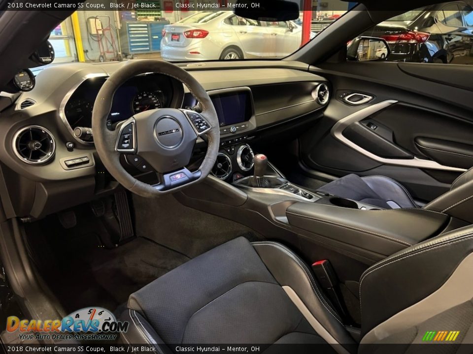 2018 Chevrolet Camaro SS Coupe Black / Jet Black Photo #21