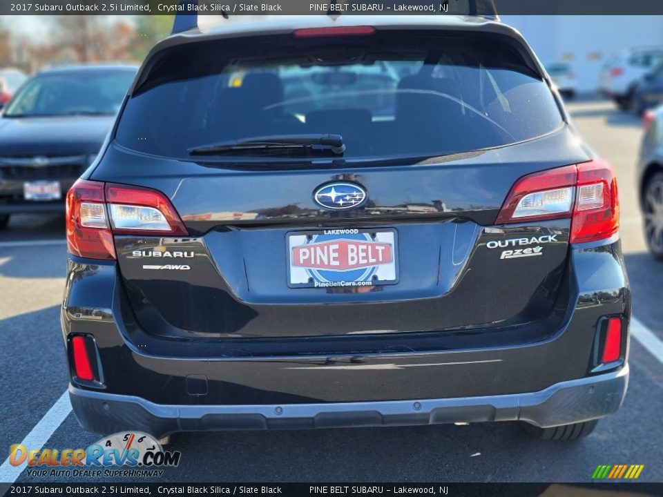2017 Subaru Outback 2.5i Limited Crystal Black Silica / Slate Black Photo #3