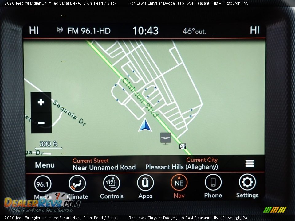 2020 Jeep Wrangler Unlimited Sahara 4x4 Bikini Pearl / Black Photo #16