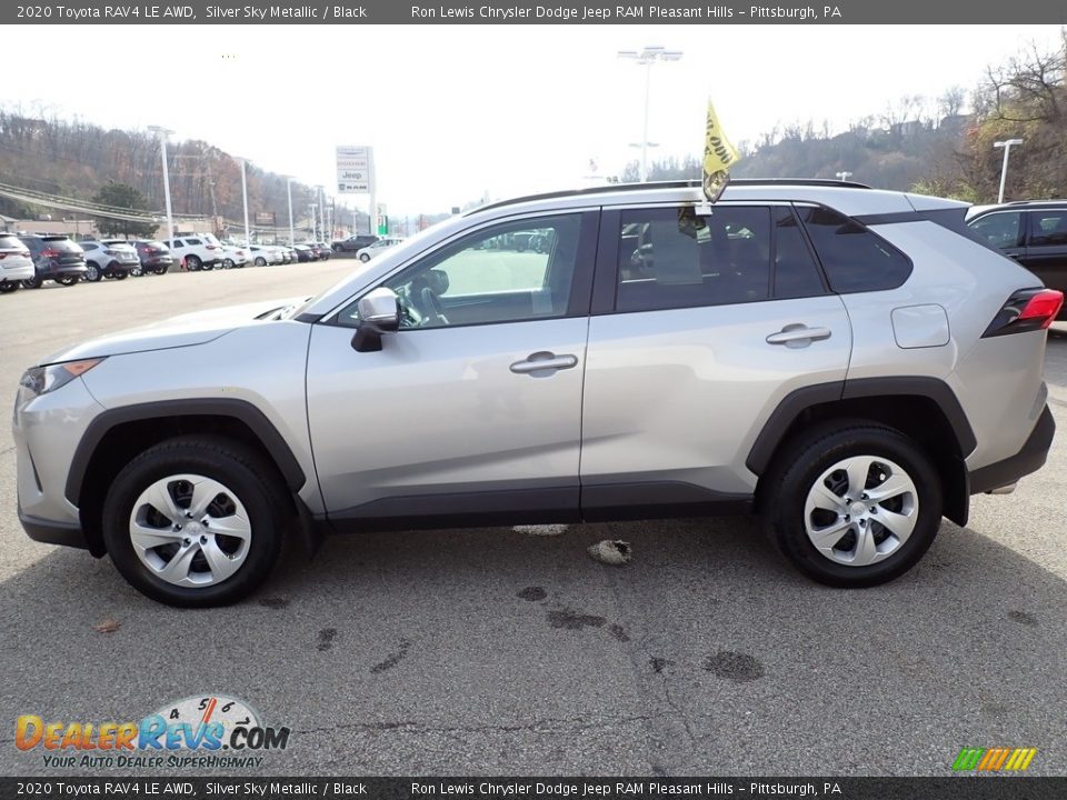 2020 Toyota RAV4 LE AWD Silver Sky Metallic / Black Photo #2