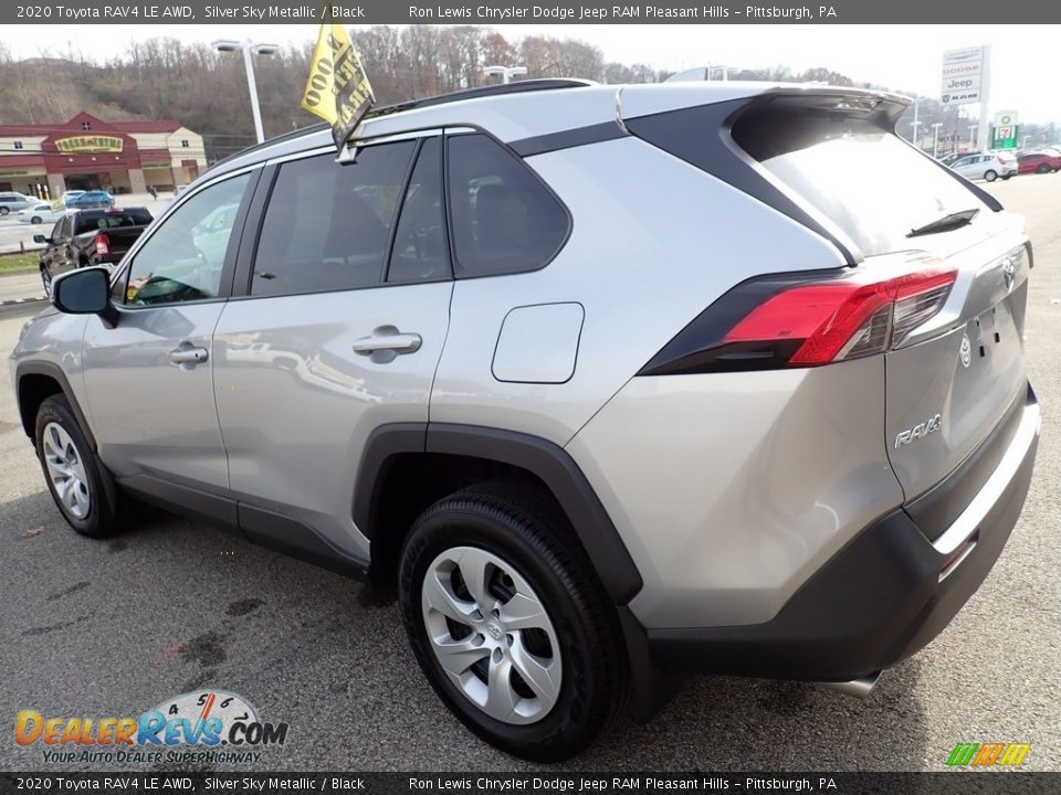 2020 Toyota RAV4 LE AWD Silver Sky Metallic / Black Photo #3