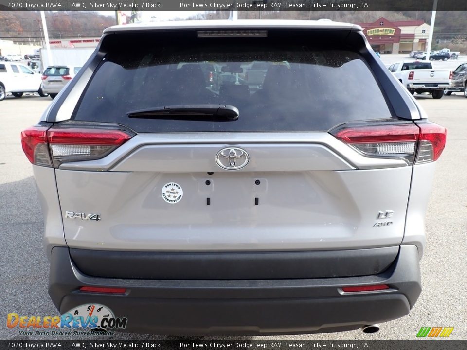 2020 Toyota RAV4 LE AWD Silver Sky Metallic / Black Photo #5
