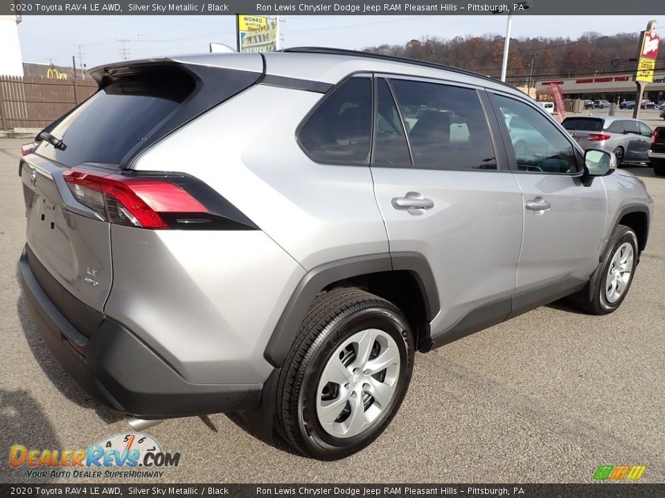 2020 Toyota RAV4 LE AWD Silver Sky Metallic / Black Photo #6