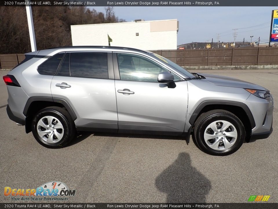 2020 Toyota RAV4 LE AWD Silver Sky Metallic / Black Photo #7