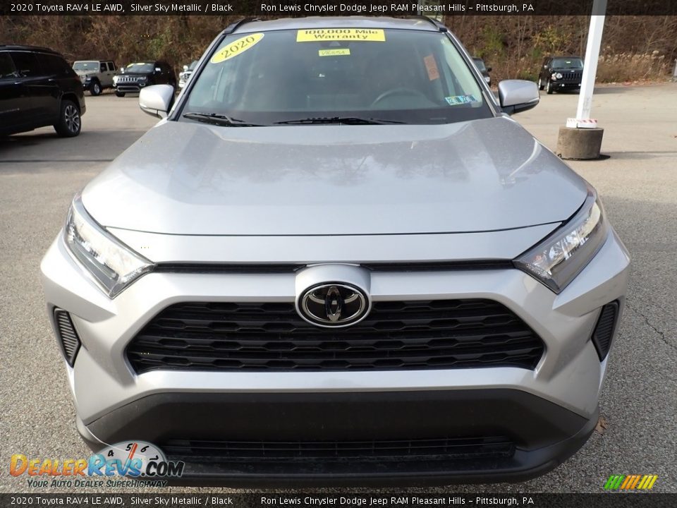 2020 Toyota RAV4 LE AWD Silver Sky Metallic / Black Photo #9