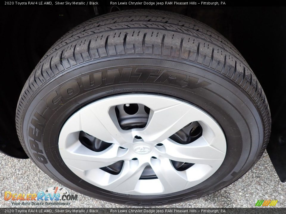 2020 Toyota RAV4 LE AWD Silver Sky Metallic / Black Photo #10