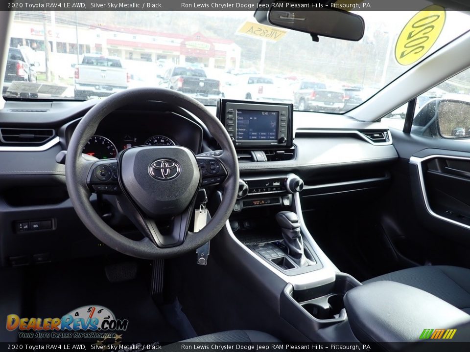 2020 Toyota RAV4 LE AWD Silver Sky Metallic / Black Photo #13