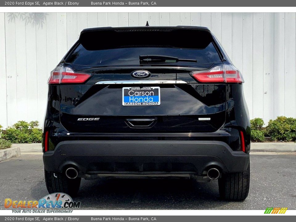 2020 Ford Edge SE Agate Black / Ebony Photo #5