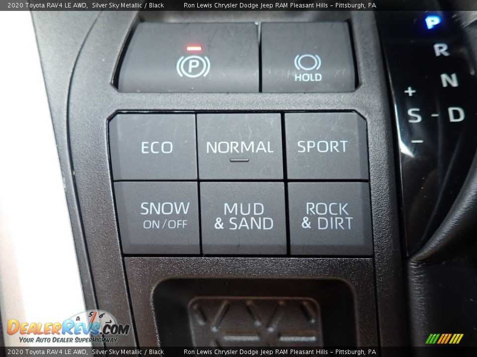 2020 Toyota RAV4 LE AWD Silver Sky Metallic / Black Photo #16