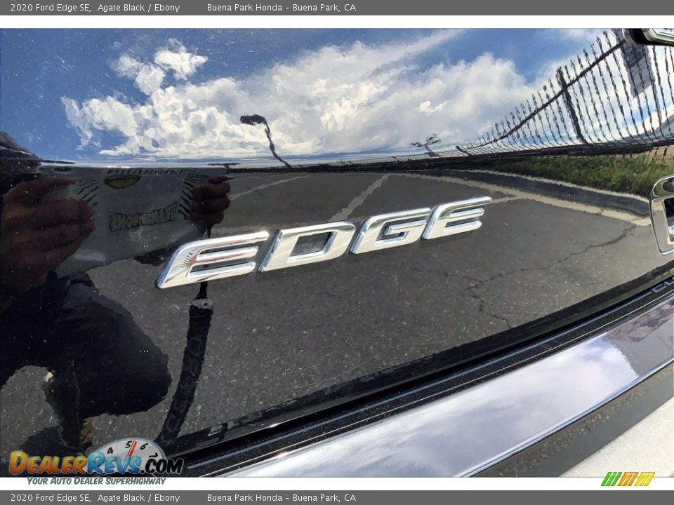 2020 Ford Edge SE Agate Black / Ebony Photo #9