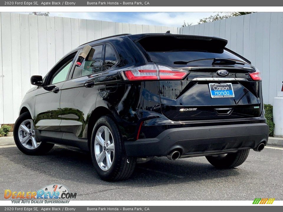 2020 Ford Edge SE Agate Black / Ebony Photo #12