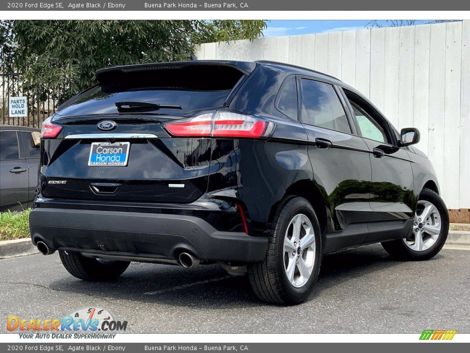 2020 Ford Edge SE Agate Black / Ebony Photo #15