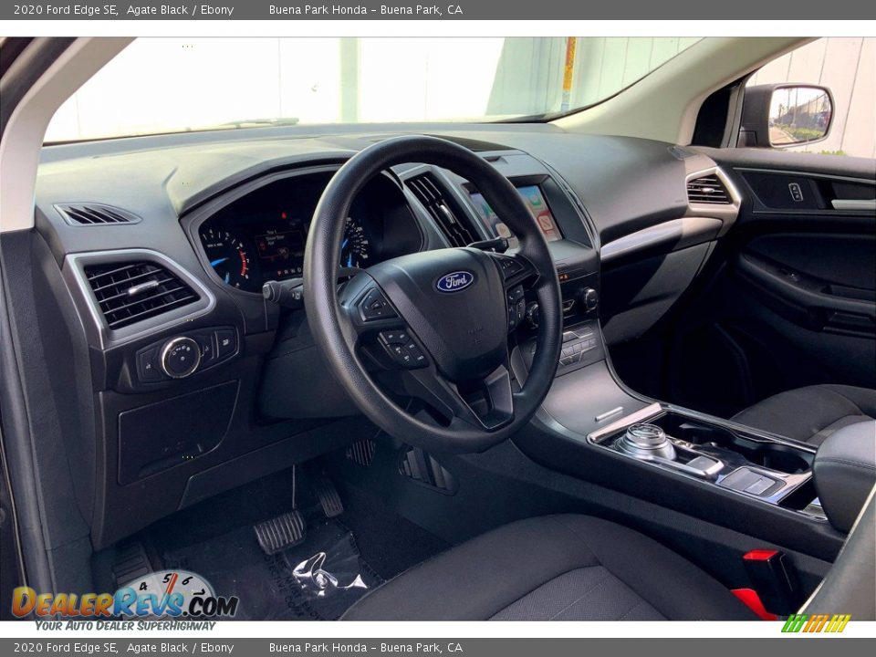 2020 Ford Edge SE Agate Black / Ebony Photo #16