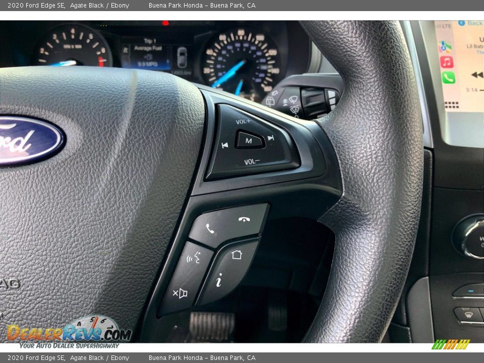 2020 Ford Edge SE Steering Wheel Photo #21