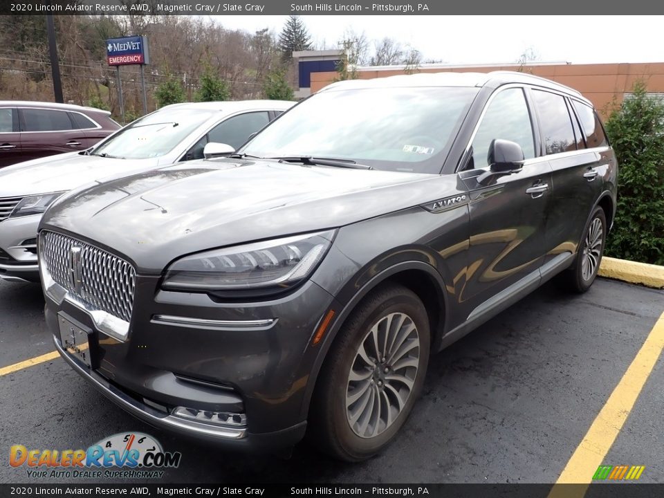 2020 Lincoln Aviator Reserve AWD Magnetic Gray / Slate Gray Photo #1