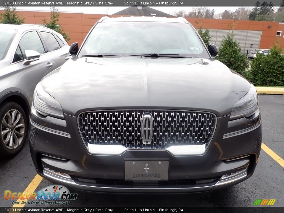 2020 Lincoln Aviator Reserve AWD Magnetic Gray / Slate Gray Photo #3