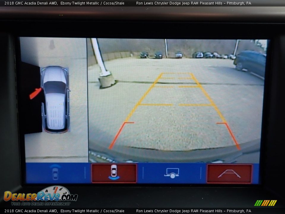 2018 GMC Acadia Denali AWD Ebony Twilight Metallic / Cocoa/Shale Photo #18