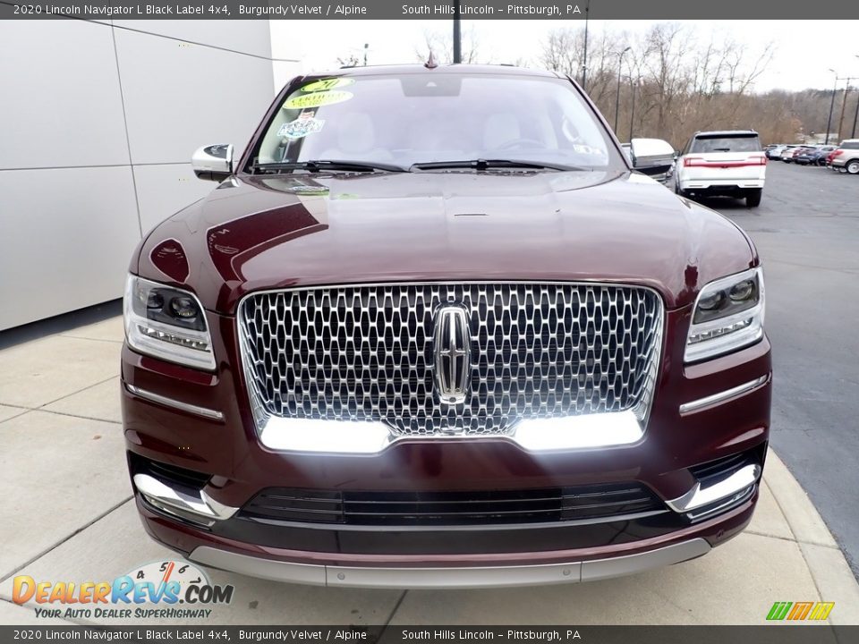 2020 Lincoln Navigator L Black Label 4x4 Burgundy Velvet / Alpine Photo #9