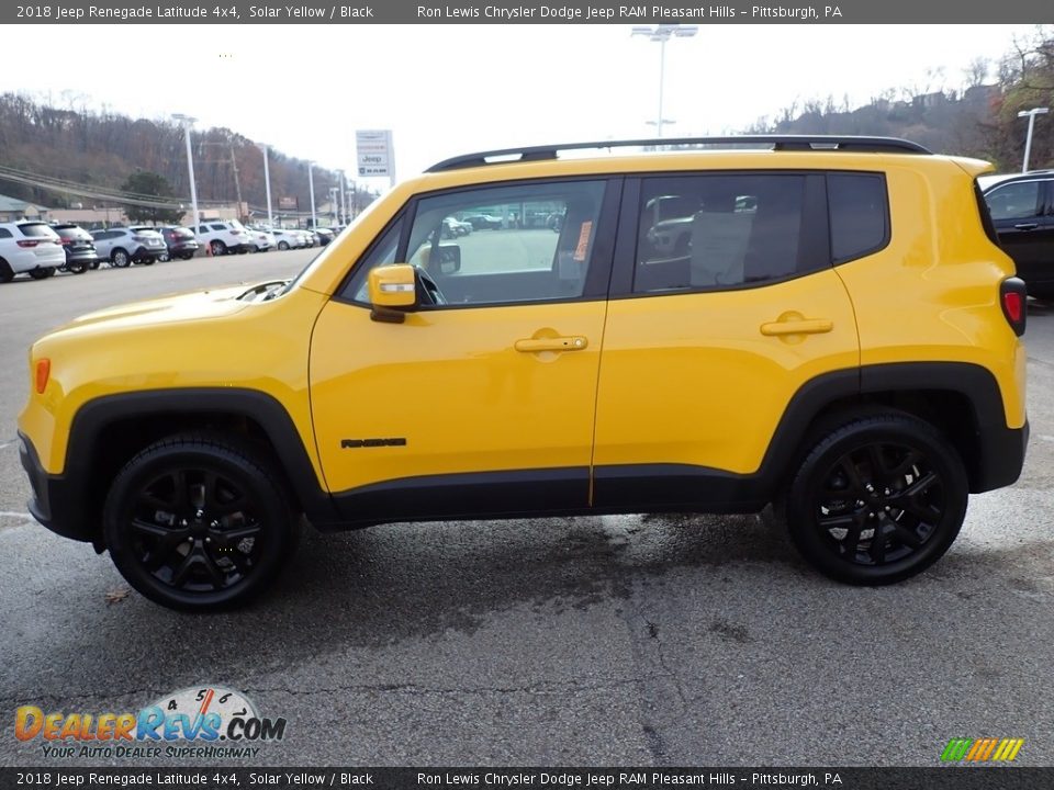 2018 Jeep Renegade Latitude 4x4 Solar Yellow / Black Photo #2