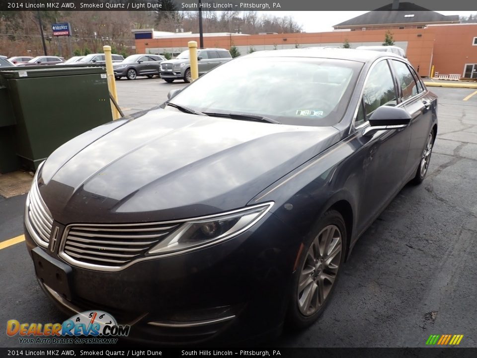 2014 Lincoln MKZ AWD Smoked Quartz / Light Dune Photo #1