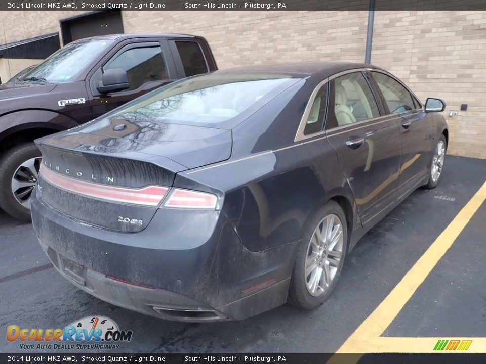 2014 Lincoln MKZ AWD Smoked Quartz / Light Dune Photo #2