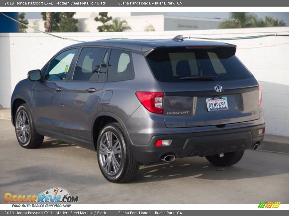 2019 Honda Passport EX-L Modern Steel Metallic / Black Photo #2