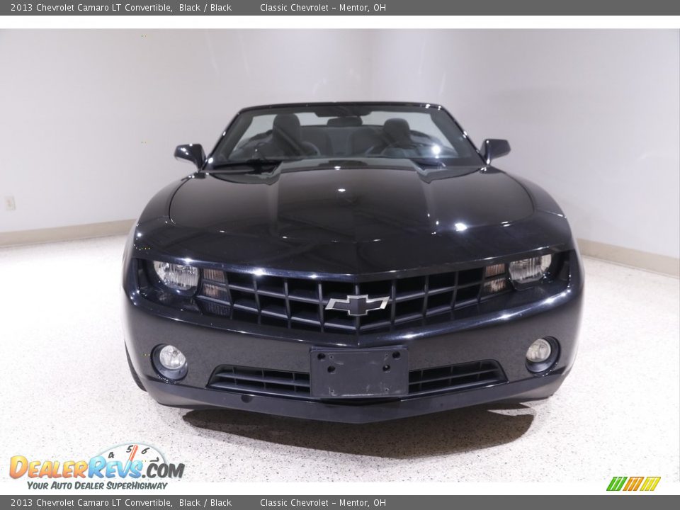 2013 Chevrolet Camaro LT Convertible Black / Black Photo #3