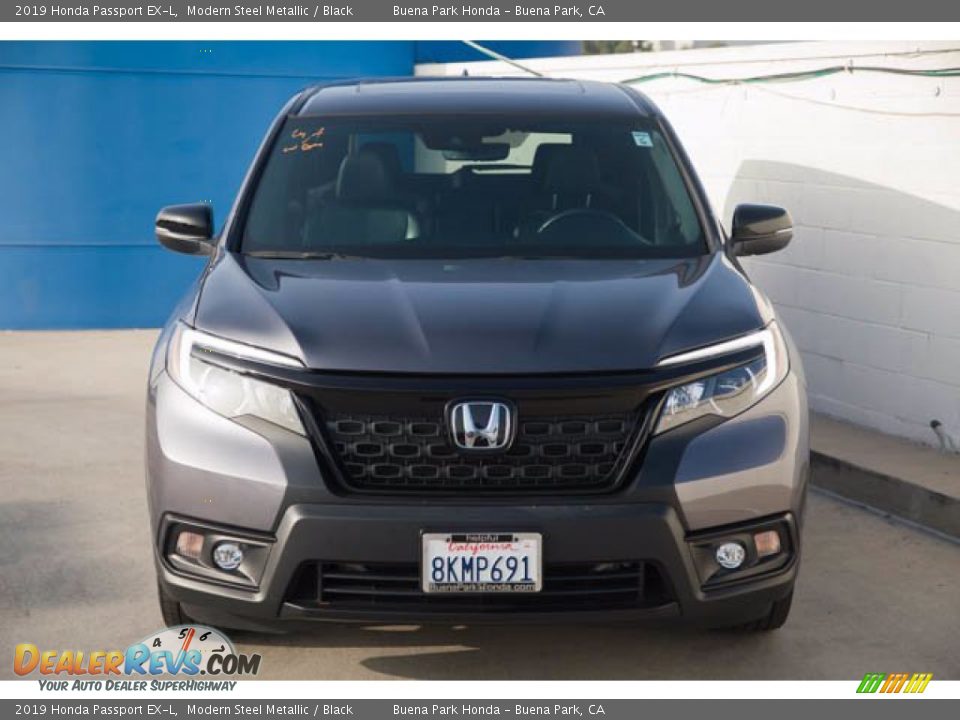 2019 Honda Passport EX-L Modern Steel Metallic / Black Photo #7