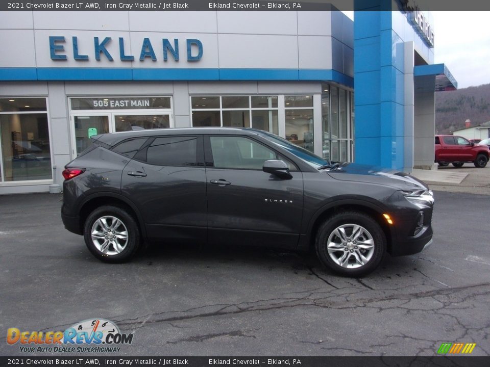 2021 Chevrolet Blazer LT AWD Iron Gray Metallic / Jet Black Photo #2