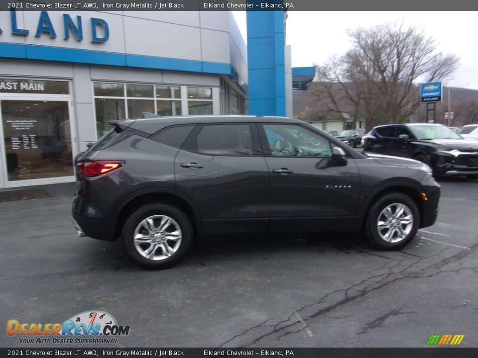 2021 Chevrolet Blazer LT AWD Iron Gray Metallic / Jet Black Photo #3