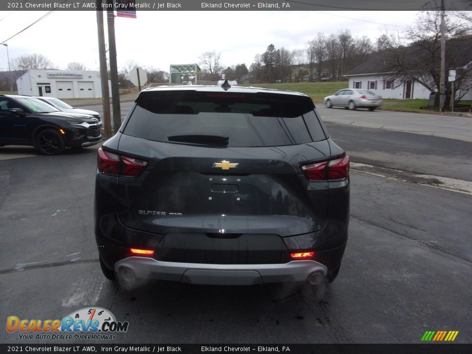 2021 Chevrolet Blazer LT AWD Iron Gray Metallic / Jet Black Photo #5