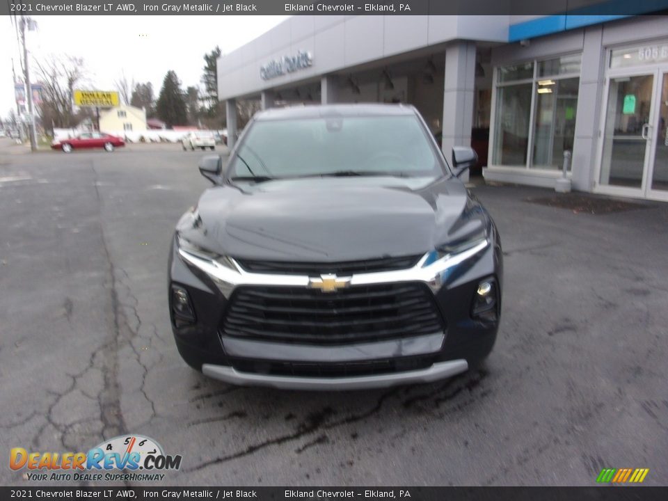 2021 Chevrolet Blazer LT AWD Iron Gray Metallic / Jet Black Photo #9