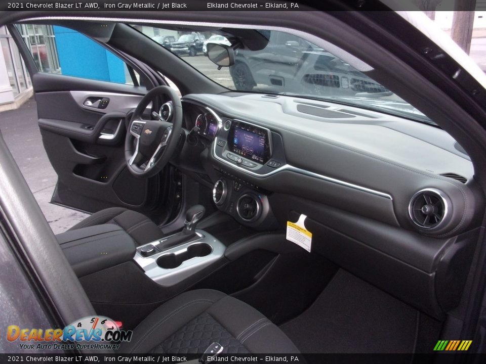 2021 Chevrolet Blazer LT AWD Iron Gray Metallic / Jet Black Photo #17