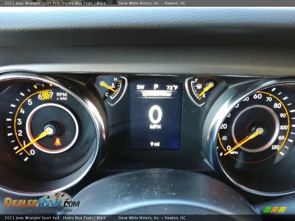 2021 Jeep Wrangler Sport 4x4 Gauges Photo #20