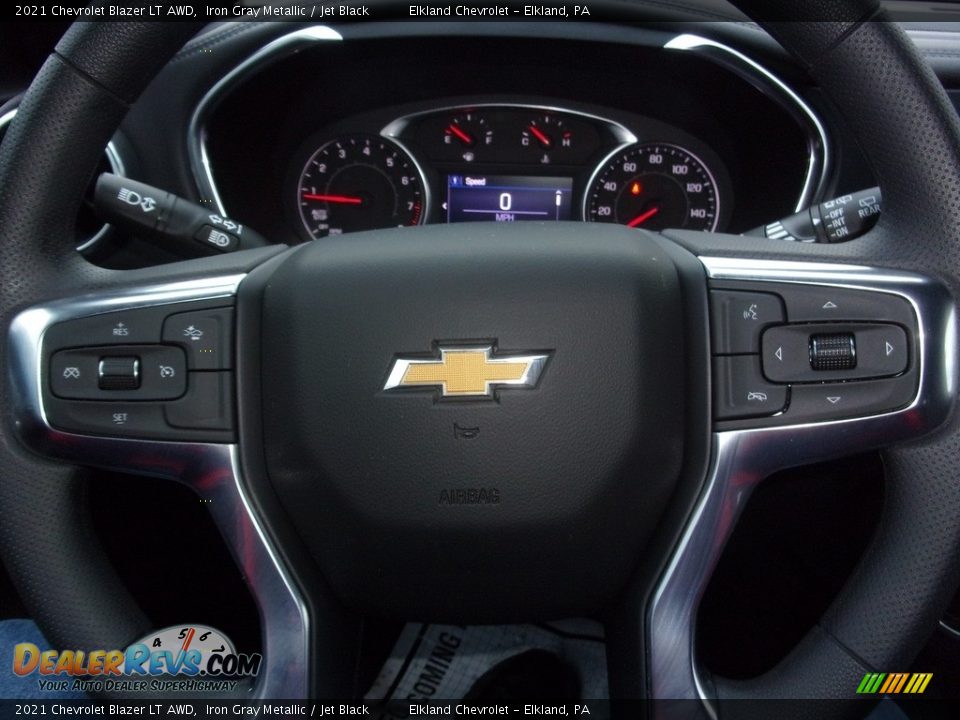 2021 Chevrolet Blazer LT AWD Iron Gray Metallic / Jet Black Photo #21