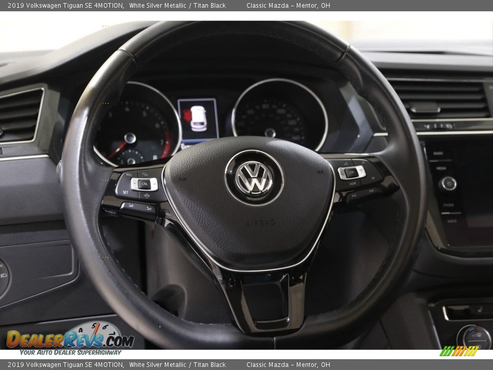 2019 Volkswagen Tiguan SE 4MOTION Steering Wheel Photo #7