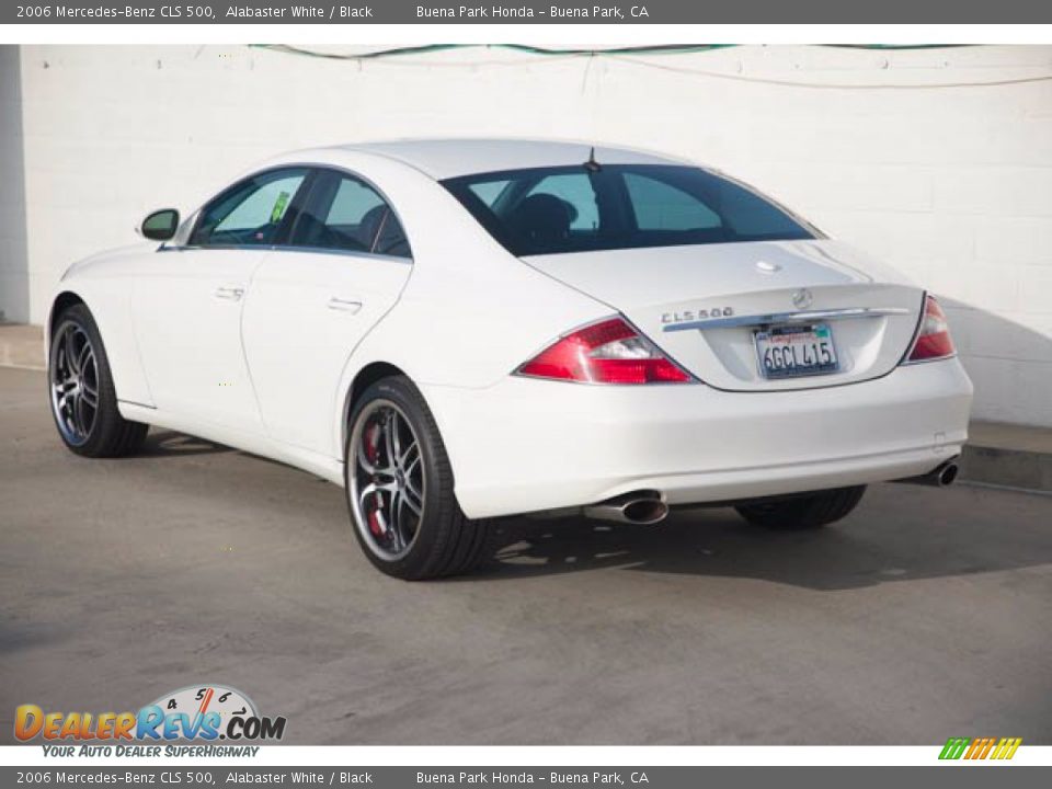 2006 Mercedes-Benz CLS 500 Alabaster White / Black Photo #2